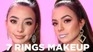 7 Rings Makeup Look  Merrell Twins [upl. by Moya]