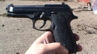 Beretta 96D 40 SampW double action only doing heart shots [upl. by Neeoma]