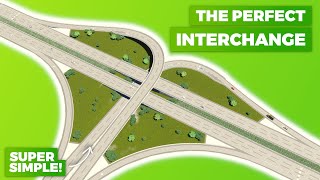 How to Build the Perfect TInterchange in Cities Skylines 2  Perfect Traffic Flow [upl. by Kramal]