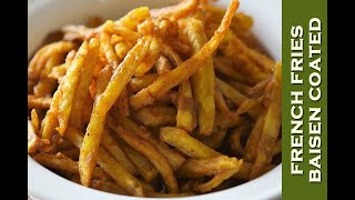 How to make Baisan Coated French Fries  Homemade  Delicious [upl. by Broeder]