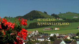 St Gallen  Appenzellerland  Schweiz  Doku HD  Arcadia TV World [upl. by Aerdnaxela]