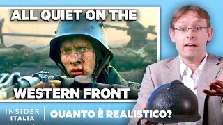 Esperto di Prima Guerra Mondiale Valuta 6 Scene di Battaglie Nei Film  Quanto è Realistico [upl. by Gnanmas]