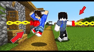 Super LONG PUNCH in Minecraft [upl. by Asyen]