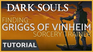 Dark Souls  How to Find Griggs of Vinheim in the Lower level of the Undead Burg [upl. by Eelyak46]