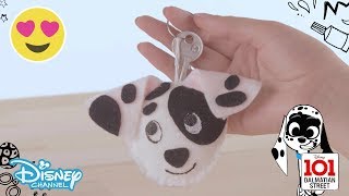 101 Dalmatian Street  DIY Craft  Pup Keyring 🐶  Disney Channel UK [upl. by Jeffers]