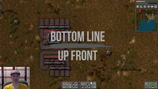 Factorio  4 to 6 belt balanced splitter  great for trains [upl. by Kcirdot]