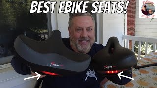 Giddy Up Ebike Seat Review  Are these the Best ebike seats [upl. by Anaimad]