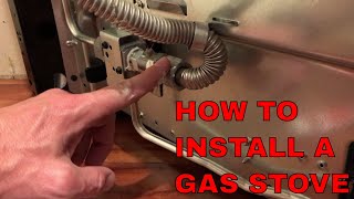 Installing A Gas Fireplace [upl. by Reifnnej451]