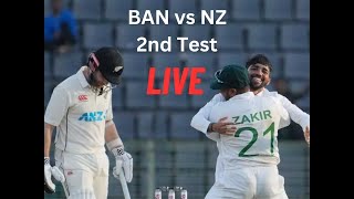 BAN vs NZ 2nd Test Live Streaming Bangladesh will clash with New Zealand [upl. by Coffin]