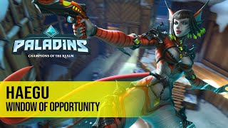 Haegu SAATI PALADINS PRO COMPETITIVE GAMEPLAY l WINDOW OF OPPORTUNITY [upl. by Orpha123]