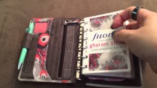 My pocket filofax as a wallet [upl. by Llenaej]