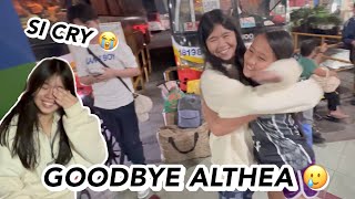 UMALIS NA SI ALTHEA SA CABASE HOUSE 😭🥲  Grae and Chloe [upl. by Alle]