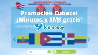 Promocion Cubacel minutos y sms gratis [upl. by Tengdin970]