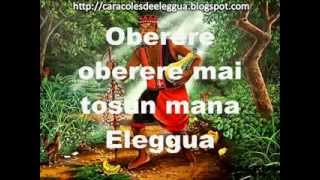 Canto a Eleggua con letra [upl. by Eixel]