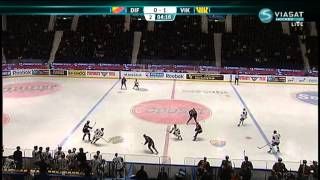 Hockeyallsvenskan 201213 Omgång 20 Djurgårdens IF  VIK Västerås HK [upl. by Hastie]