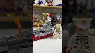 LEGO Military  Chinese Navy Type 003 Aircraft Carrier Mini Version [upl. by Suryc]