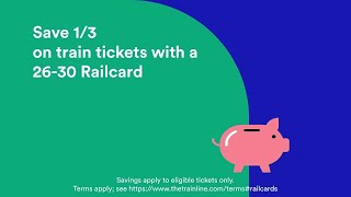 Digital 2630 Railcard from Trainline [upl. by Brandt]