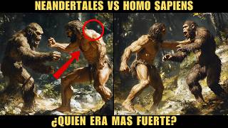 NEANDERTALES vs HOMO SAPIENS Encuentro y Extinción [upl. by Millisent]