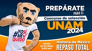 Entra a la UNAM con el Repaso Total de CONAMAT 020524 [upl. by Curley]