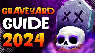 How to Play Graveyard in 2024  Clash Royale [upl. by Eedyaj]