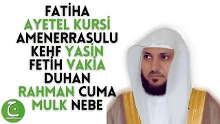 Fatiha Ayetel Kürsi Yasin Rahman Vakıa Mülk Kehf Fetih Duhan Cuma Nebe Sureleri [upl. by Acirretal]