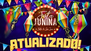 🌽🎊 Melhores Músicas de Festa Junina São João e Quadrilha 2024  ATUALIZADA ✅ [upl. by Nnylaj]