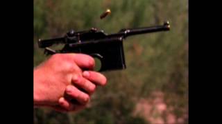 Slow Motion C96 quotBroomhandlequot Mauser [upl. by Nylanna959]