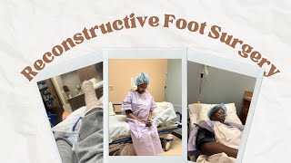 My Reconstructive Foot Surgery Journey 1 Week PostOp Update Making Mindful Memories EP4 [upl. by Assennev]