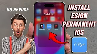 Old DNS Anti Revoke Esign Still Works  Install Esign on iOS Permanent [upl. by Cerveny]