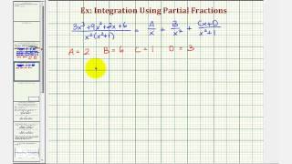 Ex Indefinite Integral Requiring Partial Fraction Decomposition [upl. by Aztiram]