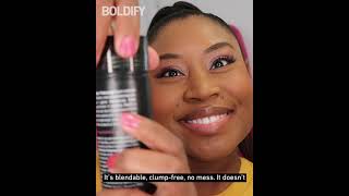 BOLDIFY Hair Fibers Thousands of Five Star Reviews [upl. by Neelhsa]