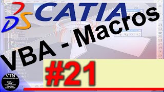 0221 CATIA v5 TUTORIAL Macro  InputBox Function [upl. by Breanne306]