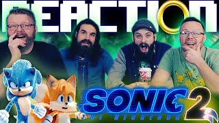 Sonic the Hedgehog 2  Official Trailer REACTION [upl. by Niwrehs662]