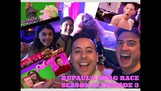 Rupauls Drag Race Season 10 Episode 3 REACTION W VANESSA VANJIE MATEO [upl. by Repsac]