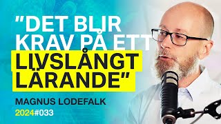 033 Magnus Lodefalk  AI och Jobben forskning Intelligens Arbetsmarknaden och Framtiden [upl. by Nnahsal]