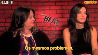 As Bem Armadas Omelete Entrevista Melissa McCarthy e Sandra Bullock [upl. by Corrianne433]