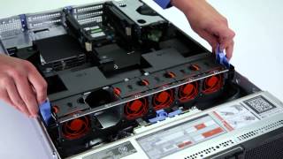 Dell PowerEdge 13G Rack Servers Remove Fan amp Fan Assembly [upl. by Theo29]