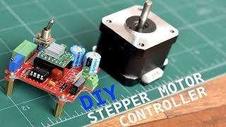 How to make a Stepper Motor Controller Without using a micro controller [upl. by Weihs]