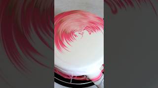 How to glaze an entremet mirrorglaze entremet mirrorglazecake moussecake glazingtechnique cake [upl. by Giefer]