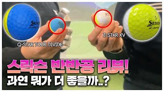 📌이거 볼 진짜 좋은데⁉️srixon golf ball review Tour DIVIDE vs ZSTAR [upl. by Eddy886]