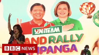 The controversial candidates in the Philippines presidential election  BBC News [upl. by Buffy]