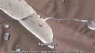 AquaTite Water amp Stain Repellent for Fabric [upl. by Namijneb]