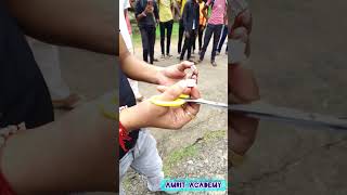 Sodium metal dipped into water shorts ytshorts  Amrit Academy [upl. by Folsom]