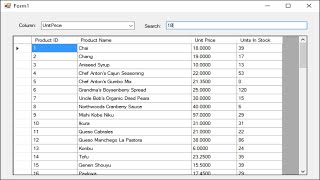 Multi Column ComboBox using c [upl. by Anoyet]