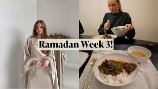 Ramadan Week 3 Make Iftar with me Favorite Tea Lots of Eid Outfit Inspo [upl. by Ereveneug885]