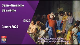 Messe du dimanche 3 mars 2024  Couvent Saint Antoine [upl. by Mctyre]