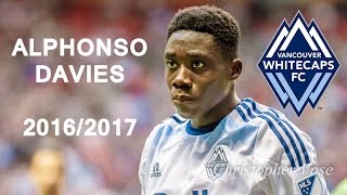 ALPHONSO DAVIES  Whitecaps FC  Goals Skills Assists  20162017 HD [upl. by Signe]