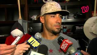 Ian Desmond discusses the review on his gamewinning home run [upl. by Sewel]