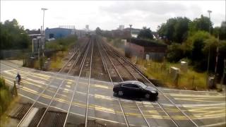 Southampton Level Crossing Misuse video [upl. by Nwahsak]