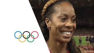 USAs Sanya RichardsRoss Wins Womens 400m Gold  London 2012 Olympics [upl. by Asenaj41]